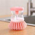 Kitchen Wash Pot Dish Brush With Automatic Liquid Washing Utensils With Washing Up Liquid Soap Dispenser Cleaning Accessories. 