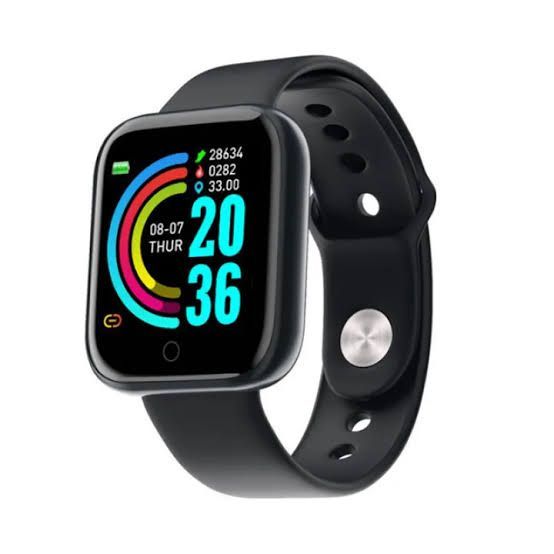 D20 Bluetooth Smart Watch For Men Waterproof Sport Fitness Tracker Smart Bracelet Blood Pressure Heart Rate Monitor Y68 Smartwatch for Womens