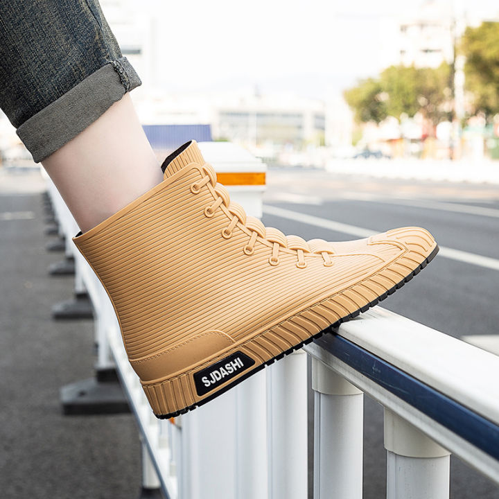 Rain%20Boots%20For%20Men%20Women%20Summer%20Casual%20Mid-calf%20Waterproof%20Shoes%20Winter%20Lining%20With%20Fleece%20Warm%20Anti-slip%20Wear-resistant%20Outdoor%20-%20Image%205