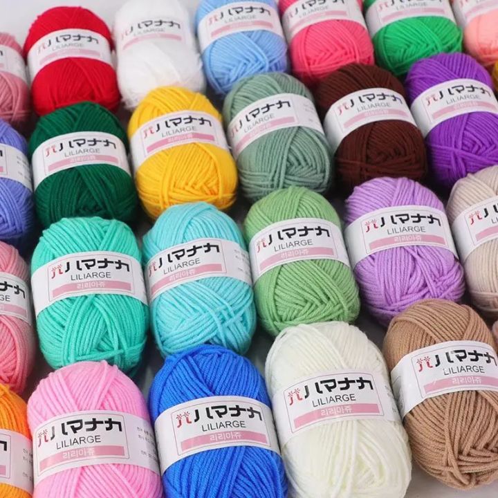 Milk%20Sweet%20Soft%20Cotton%20Baby%20Knitting%20Wool%20Yarn%20Thick%20Yarn%20Fiber%20Velvet%20Yarn%20Hand%20Knitting%20Wool%20Crochet%20Yarn%20for%20DIY%20Sweater%20-%20Image%202