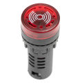 AD16-22SM buzzer led pilot lamp 22mm DC 24V. 