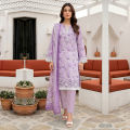 Lakhany 03-piece-unstitched-printed-embroidered-with-printed-lawn-dupatta-15 For Women LG-SG-0120. 