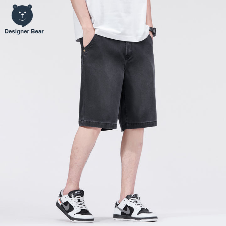 Brand%20Summer%20Thin%20Men's%20Denim%20Shorts%20Lyocell%20Fabric%20Cool%20Baggy%20Straight%20%20Knee%20Length%20Pants%20Jeans%20Joggers%20Short%20Jorts%20Man%20Bermuda%20-%20Image%206