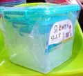 ORIENT STORAGE BOXES 3 PIECES UNBREAKABLE STACKABLE LOCKABLE STORABLE. 
