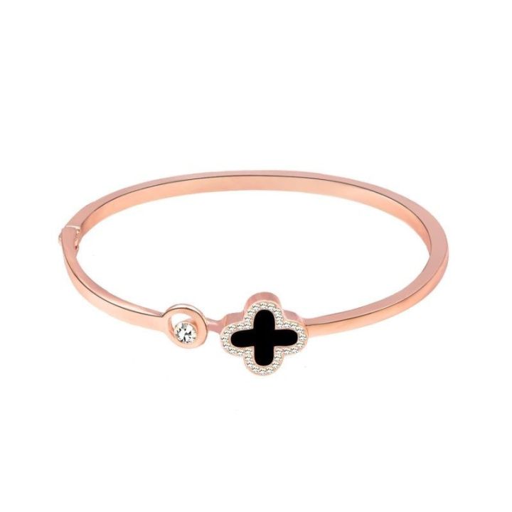 Metal%20Titanium%20Steel%20Bangle%20Rose%20Leaf%20Clover%20Charm%20Opened%20Cuff%20Bangle%20Bracelet%20for%20birthday%20gift%20%7C%20Rose%20Gold%20-%20Image%206