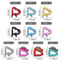 Multicolour Baseball Cap Enamel Pins Flame Shape Metal Decorative Lapel Badge for Sports Hat Accessories Brooches Jewelry.