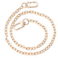 20/40/80/120cm Metal Aluminum Replacement Bag Chains Women Shoulder Strap For Bags Crossbody Extension Chain DIY Bag Accessories. 
