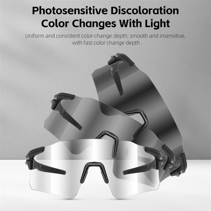 WEST%20BIKING%20Anti-fog%20Cycling%20Glasses%20Photochromic%20Frameless%20Bike%20Goggles%20Unisex%20Lightweight%20Running%20Driving%20Eyewear%20Sports%20Gear%20-%20Image%203