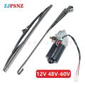 12V 48V 60V Wiper Blades Electric Boneless Wiper Motor Electric Wiper Motor With/Without Switch Electric-Bike Tricycle Wiper ﻿. 
