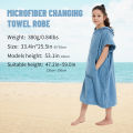 Kids Bath Hooded Changing Towel Robe, Swimming Robe Surf Beach Poncho, Quick Dry Absorbent Surf Poncho, Microfiber Towels.