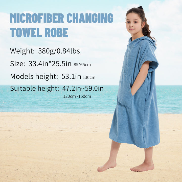 Kids%20Bath%20Hooded%20Changing%20Towel%20Robe,%20Swimming%20Robe%20Surf%20Beach%20Poncho,%20Quick%20Dry%20Absorbent%20Surf%20Poncho,%20Microfiber%20Towels%20-%20Image%203