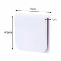 2Pcs Shower Curtain Clips Curtain Edge Retainers Curtain Holders Wind Fixed Hook Shower Curtain Clamp Bathroom Accessories.
