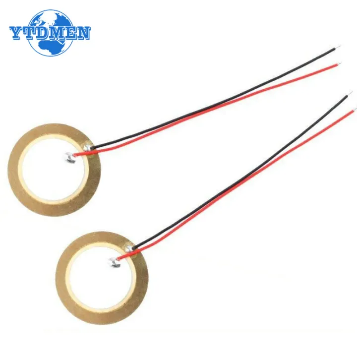 10/20pcs%20Piezoelectric%20Piezo%20Ceramic%20Wafer%20Plate%20Plate%20Piezo%20Element%20Diameter%2027mm%2035mm%20with%20Wire%20for%20Buzzer%20Loudspeaker%20-%20Image%204