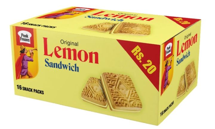 Peaks freaks lemon Sandwich Snacks pack