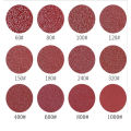 10PCS Special Sandpaper Disk 60-1000Grit For Round Polishing Grinding Red Brown Sandpapers Set Abrasive Tools Accessories set.