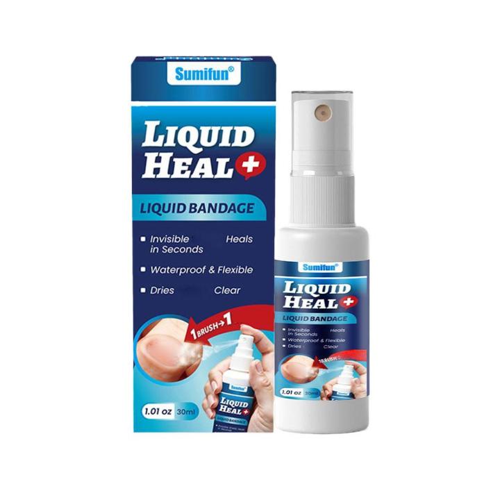 Rapid Hemostasis Wound Spray Instant Scab Formation Waterproof Antibacterial Protective Film Non Irritating Formula for Adults