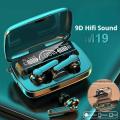 M19 Earbuds TWS Earphone Intelligente Touch Control Wireless Bluetooth 5.1 Headphones.