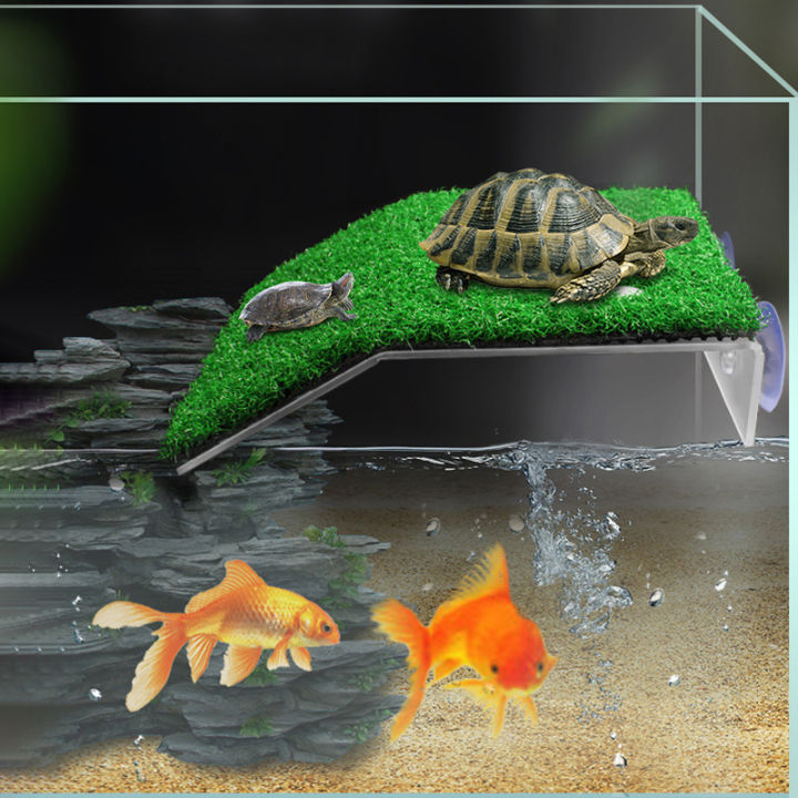 Turtle%20Basking%20Platform%20Turtle%20Habitat%20Simulation%20Lawn%20Ramp%20Turtle%20Dock%20Floating%20Island%20for%20Reptile%20Terrarium%20Aquarium%20Accessory%20-%20Image%203