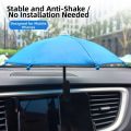 Bending Design Car Mobile Phone Sunshade Anti-glare Non-slip Car Phone Holder Shelter From Rain Metal Hose Auto Phone Bracket.