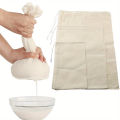 1pc, Reusable Cheese Cloth Bag for Straining, Nut Milk, Cold Brew, Tea, Yogurt, and Coffee - Easy to Clean and Dishwasher Safe. 