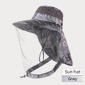 Fishing Cap Mosquito Insect Repellent Mesh Masks Anti UV Fishing Hat Unisex Summer Outdoor Fishing Camping Accessories Sun Hat.