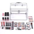 Fancy transparent beauty box new design tranparent crsytal makeup box  costmetic item.storage box attraction colours beutifull design hight quality material good looking  vanity box. 