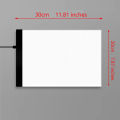 A4 Children Drawing Board 3 level Adjustable Brightness non-dimmable LED Drawing Copying Table Transparent Copying Table.