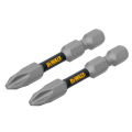 DEWALT DWAF2PH2TG2 2-in Screwdriver Bit HSS High Hardness Wear Resistant Bit  2-Piece High Performance Model. 