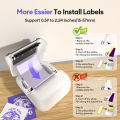 C50 Mini Tattoo Printer Portable Inkless Transfer Machine 2 Inch 15‑57mm Compatible With Phone PC iPad For Tattoo Pattern Logo. 