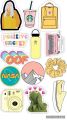 cute stickers pack. 