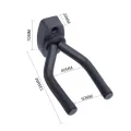Guitar Wall Hook Instrument Display Guitars Metal Sponge Stand Hangers Holder Mount Ukulele Violin Bracket Guitare Accessories. 