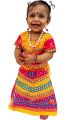 Radha Dress For Girls Krishna Janmashtami 0-10 years 3pcs Set Multicolour. 