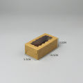 20Pcs Cake Carriers, Square Box With Lid, White Bread Box With Window, For Pies, Donuts, Muffins, Chocolates, Weddings, Parties.