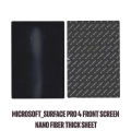 Microsoft Surface Pro 4 Screen Protector Nano Fiber Ultra Clear Flexible Unbreakable. 