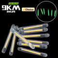 9KM Fishing Glow Sticks for Bobbers 25-100pcs Fluorescent Fishing Float Light Stick Floats Terminal Tackle and Accessories. 