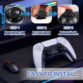 Plastic Non-slip Thumb Grip Caps,Wearproof Joystick Covers for PS4 PS5 Controller,Game Repair Spare Accessories.
