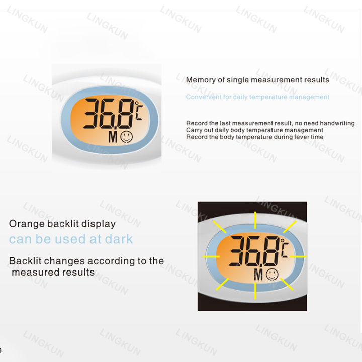 Silicone%20Fast%208S%20Thermometer%20for%20Fever%20Digital%20infrared%20Basal%20Body%20Thermometer%20Oral%20Armpit%20Rectal%20Temperature%20LED%20Display%20-%20Image%203