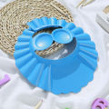 Baby Shower Soft Cap Adjustable Hair Wash Hat for Kids Ear Protection Safe Children Shampoo Bathing Shower Protect Head Cover. 