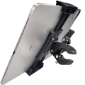Mount Bracket Gym Treadmill Bike Handlebar Clip Stand Sports Adjustable Tablet Holder Universal 4-13 inch for iPad 9.7 10.5 2018. 