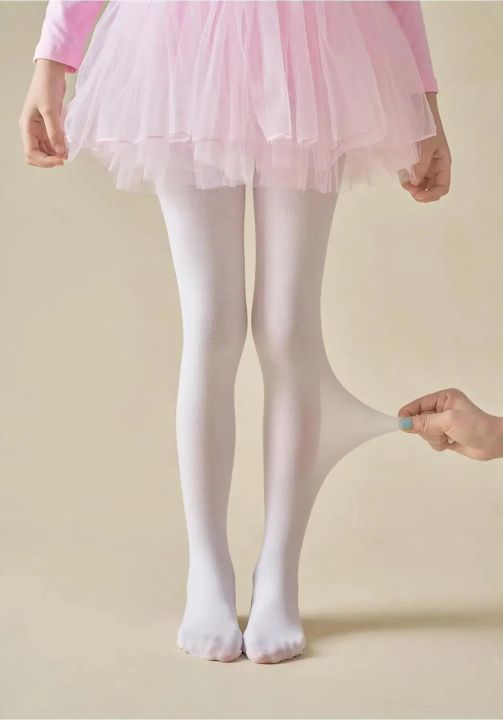 3/1%20Pairs%20of%20Girls'%20Ballet%20Tight%20Pants%20Super%20Soft%20Children's%20Dance%20Ankle%20Long%20Socks%20Suitable%20for%20Girls'%20School%20Elastic%20Leggings%20-%20Image%202
