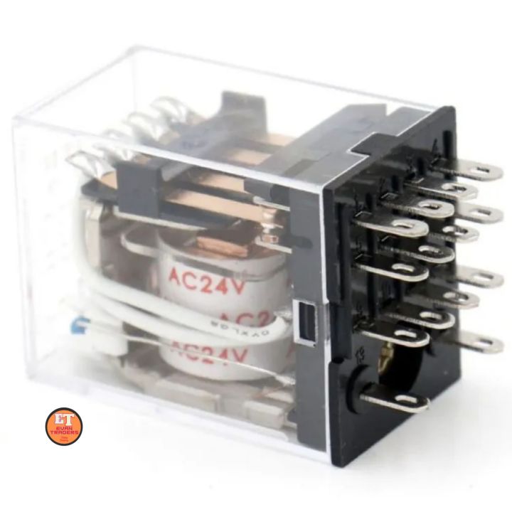 14%20pin%20AC%20220V/240V%20Coil%2014%20Pin%20DPDT%20Power%20Electromagnetic%20Relay%20-%20Image%202