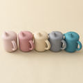 1PCS Baby Feeding Silicone Cups For Infants And Young Children Portable Learning Hand Shank Drinking Water Cups Baby Stuff. 