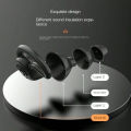 HUAK 3 Layer Silicone Ear Plugs For Noise Reduction Reusable Ear Plugs for Sleeping, Swimming, Studying, Concerts, Noise Hearing. 