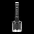 New Amazing Hand Blender, RED EVOLUTION 4-in-1 Immersion Blender, Stick Blender, 6 Speed Control, Hand Mixer Sets Includes Food Chopper, Egg Whisk, and BPA-Free Beaker (600ml), 800W, Black. 