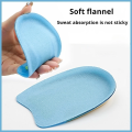 Soft Silicone Comfort Insoles for Men And Women Invisible Height Increasing Half Insole Shock Absorbing Sports Insoles. 