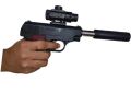 NEW GLOCK TOY GUN FOR KIDS BLACK AIR SOFT FINE QUALITY PLASTIC AIRSOFT SHELL ENJECT WITH RED LASER  LIGHT TOY GUN FOR 7 TO 12 YEARS OLD BOYS BLACK COLOR BLACK MACHINE TOY GUN. 