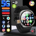PTA Approved S8 Max Ultra SIM Smart Watch – 1.99" Display, 24 Sports Modes, Bluetooth, Waterproof, Metal Body + Silicone Strap. 