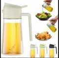 Premium 2 In 1 Glass Oil Sprayer Bottl. 