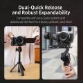 Flymile Camera Grip/L-Bracket For FUJIFILM X-M5 Camera Aluminum Alloy+Wooden Grip,Support Arca-Swiss System Extensible Adapter. 