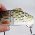25cm 135g New Artificial Bait Big Fishing Lure 4 Segment Sinking Swimbait Crankbait Hard Bait Slow Big Game Fish Lure. 